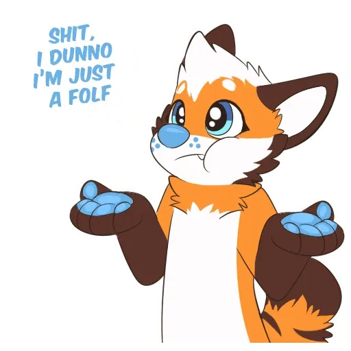 Furry cute - Sticker 19