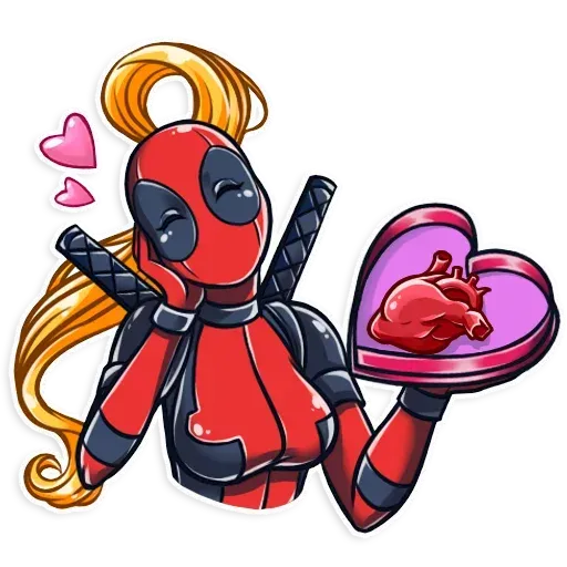 Lady Deadpool - Sticker 29