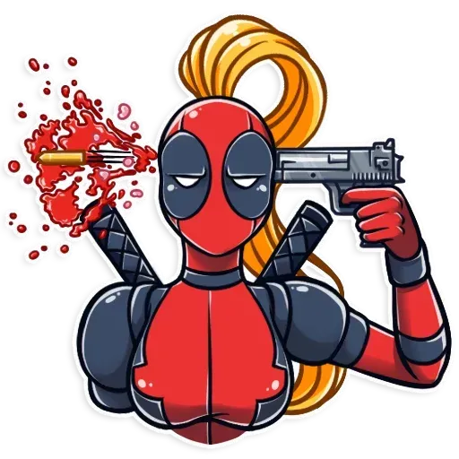 Lady Deadpool - Sticker 16