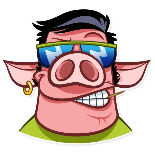 Pete pig - Sticker 9