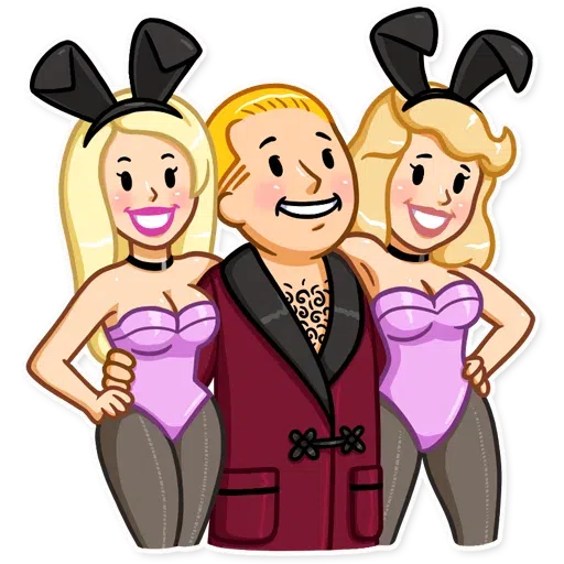 Unofficial Fallout Vault Boy (2/2) - Sticker 10