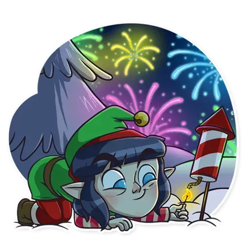 Santa's Little Helper - Sticker 21
