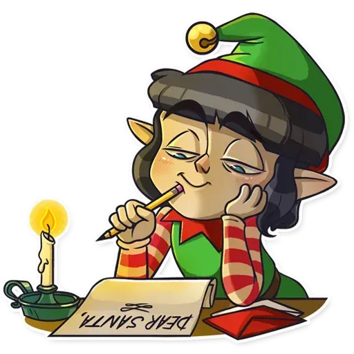Santa's Little Helper - Sticker 24