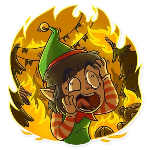 Santa's Little Helper - Sticker 12