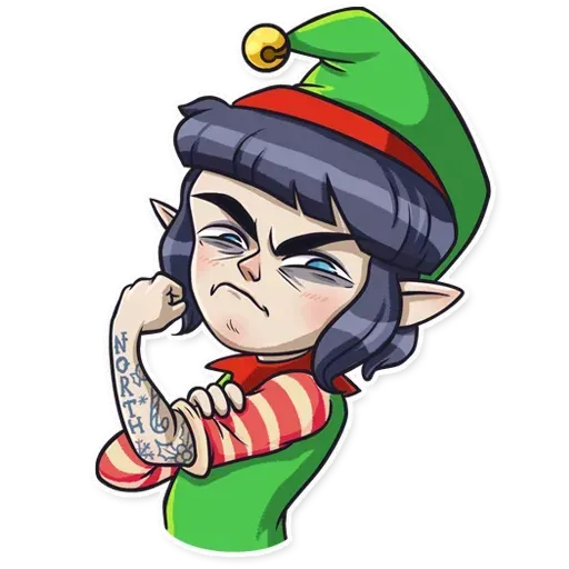 Santa's Little Helper - Sticker 9