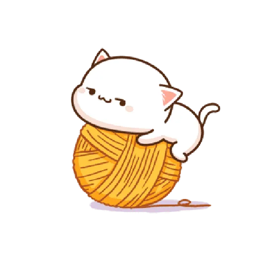  桃子猫1 - Sticker 14