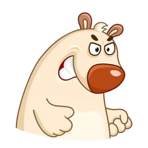 Chestnut the Bear - Sticker 9