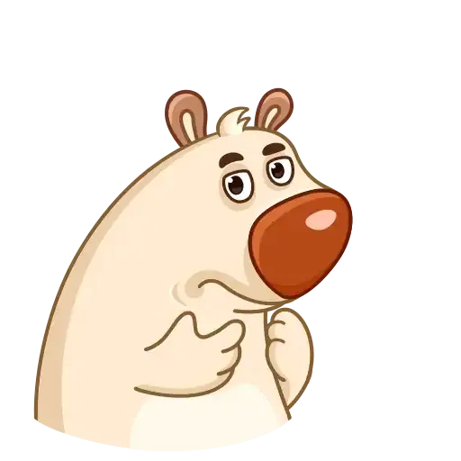 Chestnut the Bear - Sticker 11