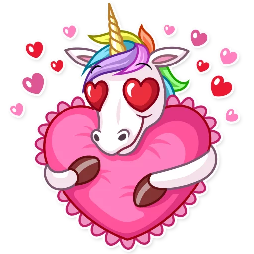 Unicorn WhatsApp Stickers Stickers Cloud