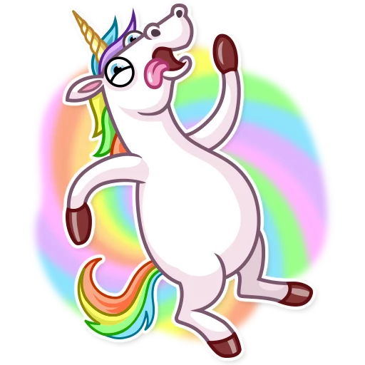 Unicorn WhatsApp Stickers Stickers Cloud