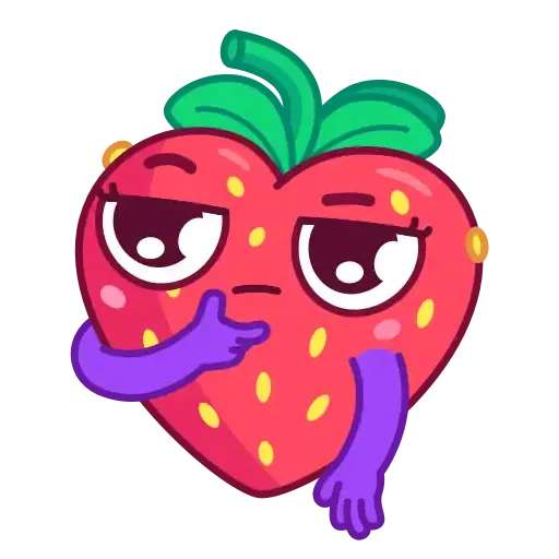 Sweety Strawberry - Sticker 20