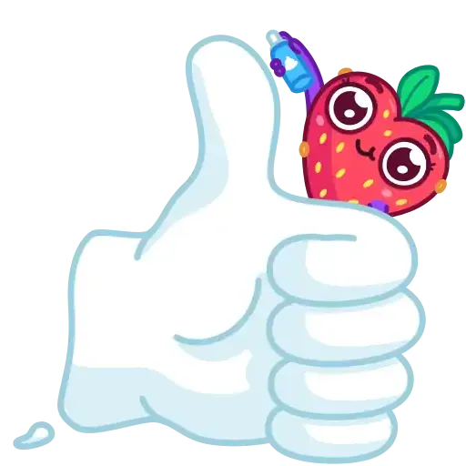 Sweety Strawberry - Sticker