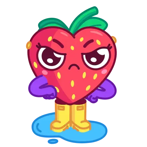 Sweety Strawberry - Sticker 17