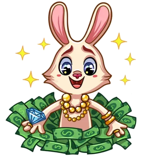 Gentle Rabbit - Sticker 24