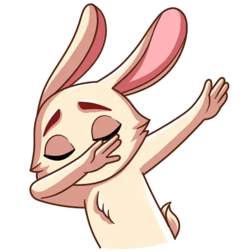 Gentle Rabbit - Sticker 15