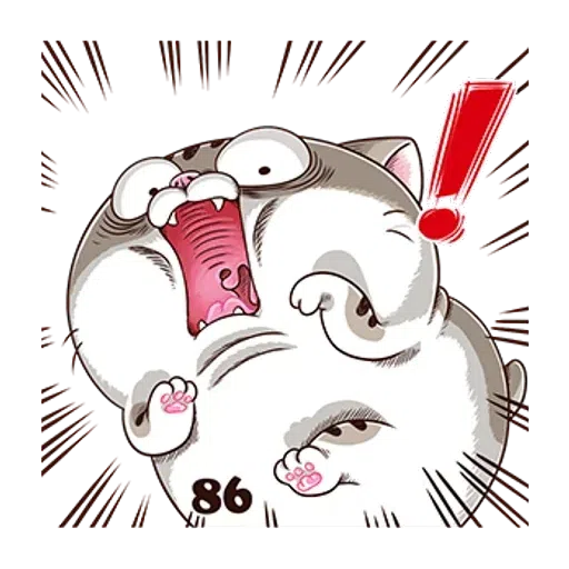 Ami the fat cat - Sticker 25