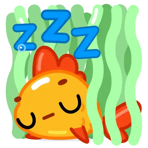 Gold fish - Sticker 25