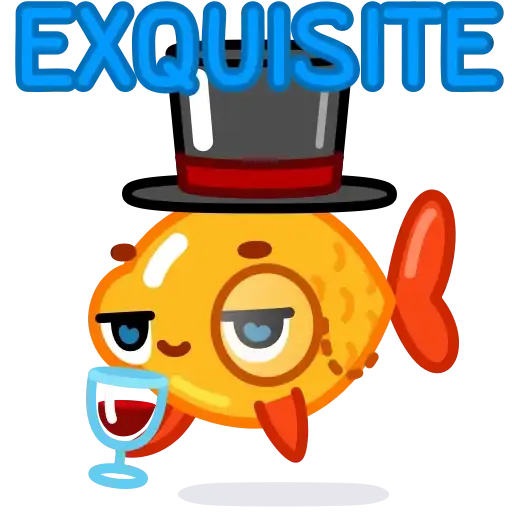 Gold fish - Sticker 16