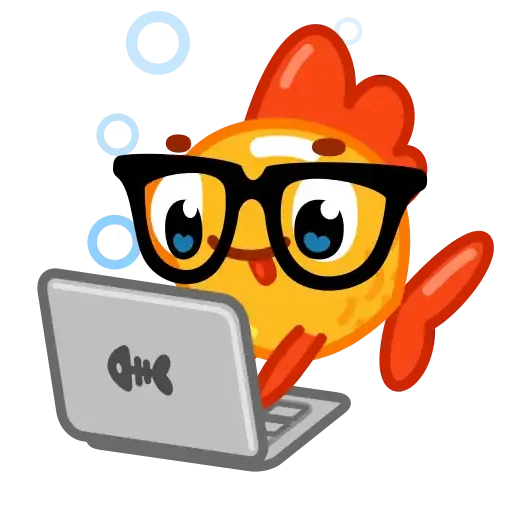 Gold fish - Sticker 14