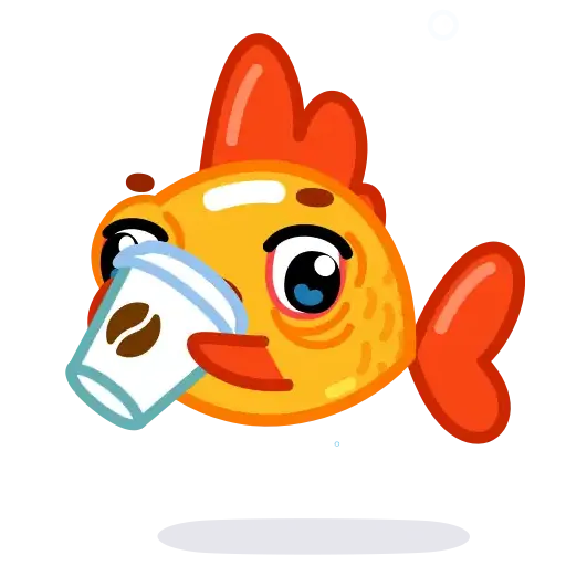 Gold fish - Sticker 22