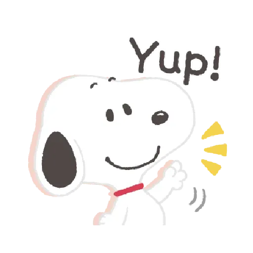 Kind Snoopy - Sticker 29