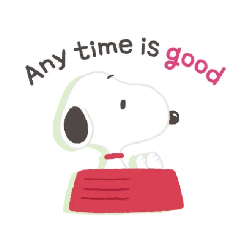 Kind Snoopy - Sticker 13