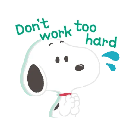 Kind Snoopy - Sticker 15