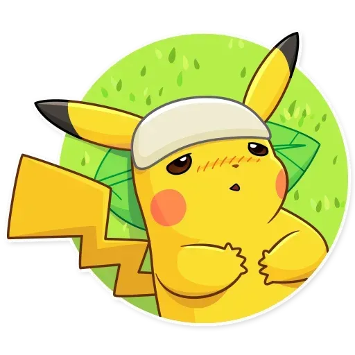 Pikachu Detective - Sticker 25