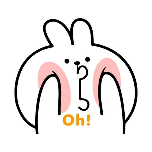 Message React Spoiled Rabbit - Sticker 11