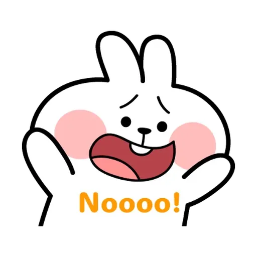 Message React Spoiled Rabbit - Sticker 21