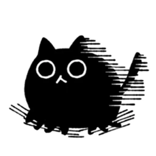 Kedama cat - Sticker 10