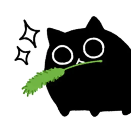 Kedama cat - Sticker 26