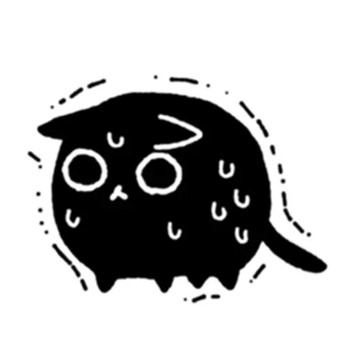 Kedama cat - Sticker 21