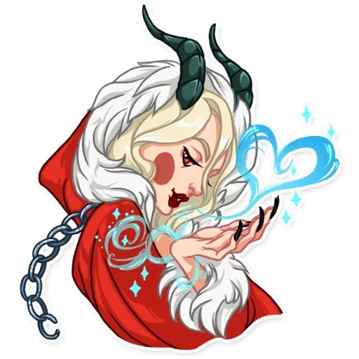 Lady Krampus - Sticker 29