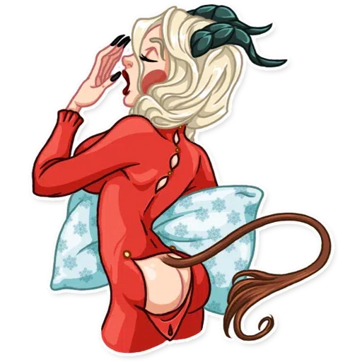 Lady Krampus - Sticker 23