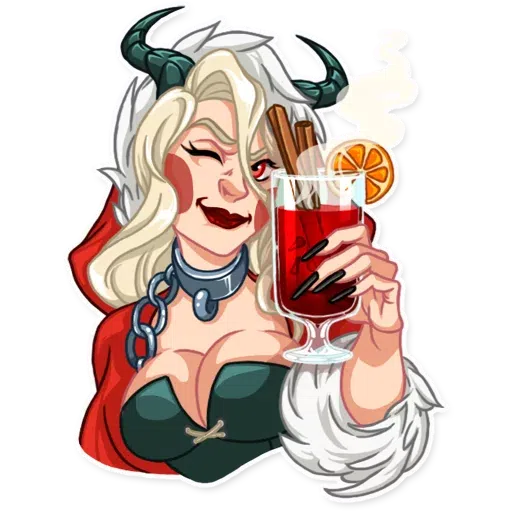 Lady Krampus - Sticker 19