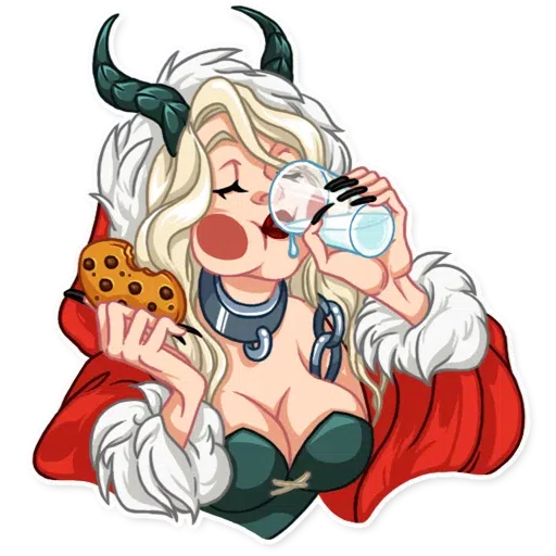 Lady Krampus - Sticker 24