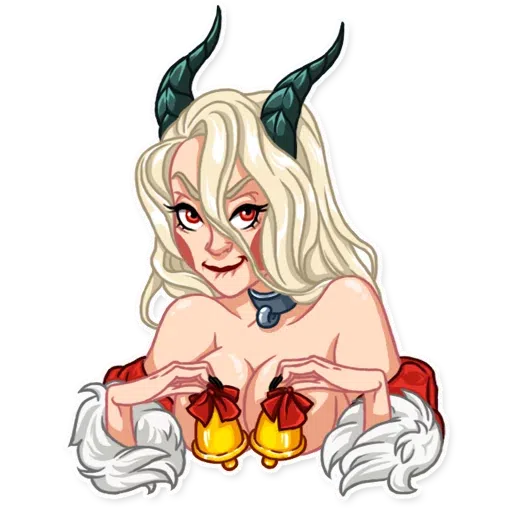 Lady Krampus - Sticker 16