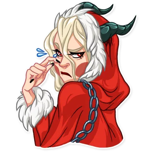 Lady Krampus - Sticker 13