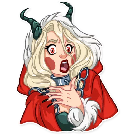 Lady Krampus - Sticker 27