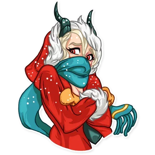 Lady Krampus - Sticker 15