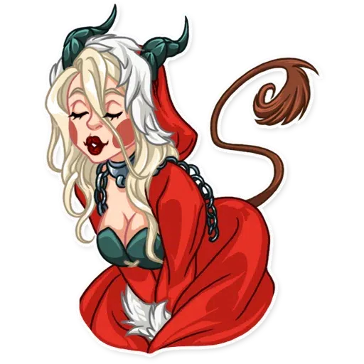 Lady Krampus - Sticker 20