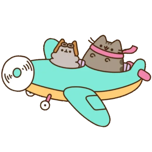 pusheen new - Sticker 18