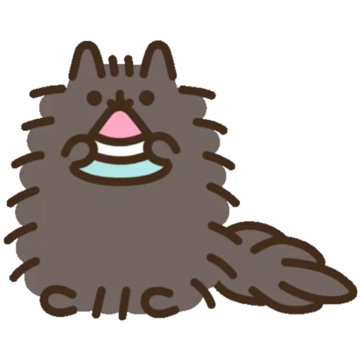 pusheen new - Sticker 11
