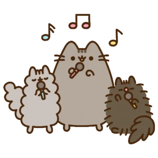 pusheen new - Sticker 16