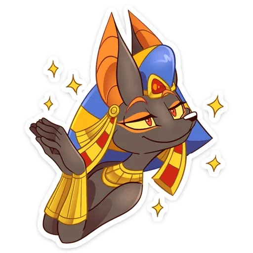 Anubis the god - Sticker 24