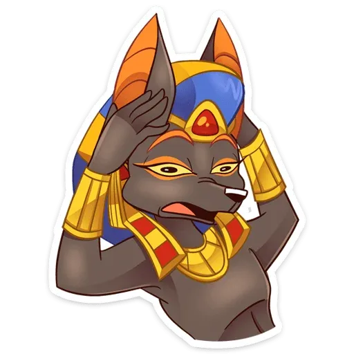 Anubis the god - Sticker 21