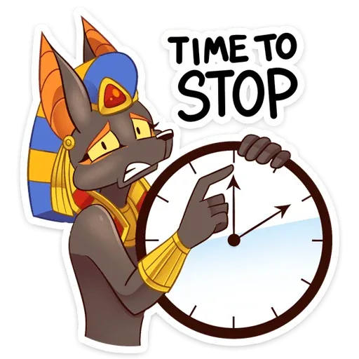 Anubis the god - Sticker 12