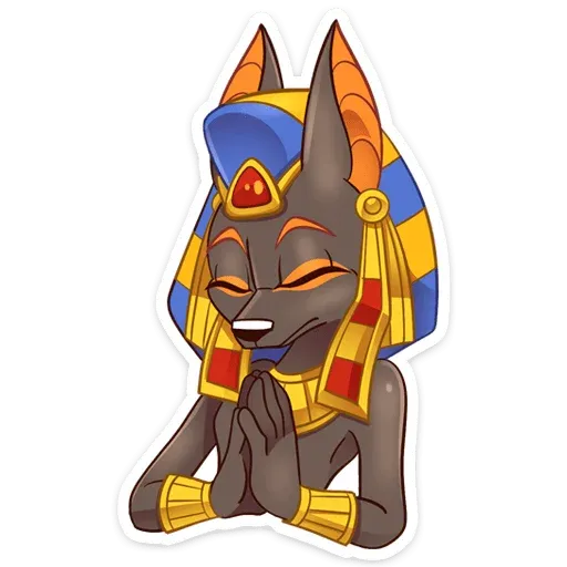 Anubis the god - Sticker 27