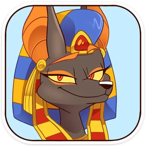 Anubis the god - Sticker 20